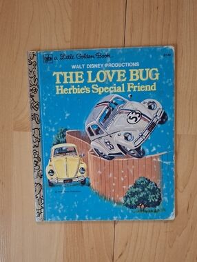 Little Golden Book Walt Disney 'The Love Bug: Herbie's Special Friend' Wall Art